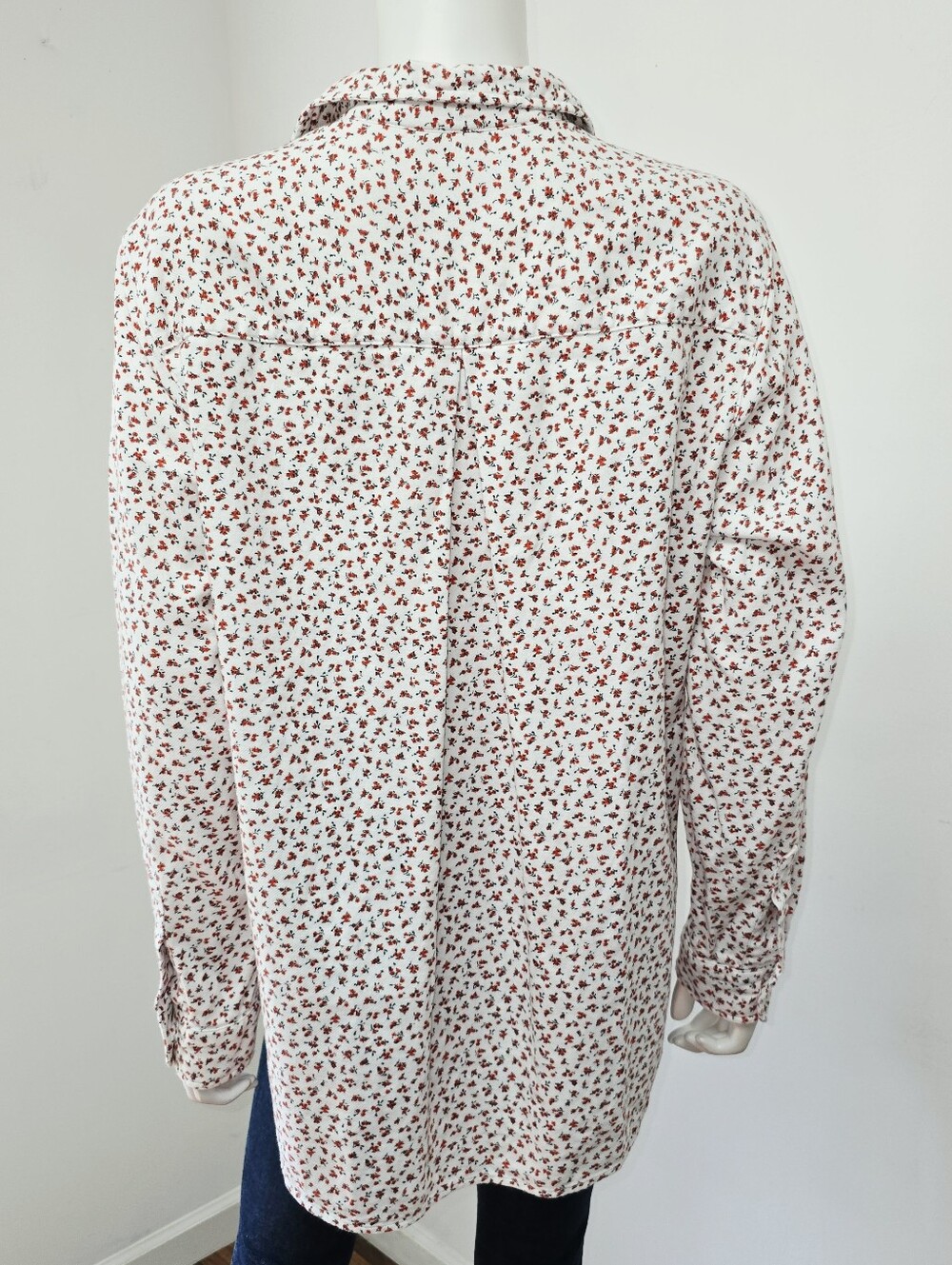 Grayson The Hero Shirt 4 L Flannel Floral Button Down Top Frank & Eileen Long Sl - Picture 2 of 12